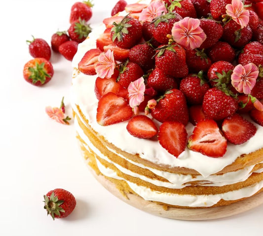 Strawberry Pound Cake Fragrance - Strawberries, Pound Cake, and Vanilla